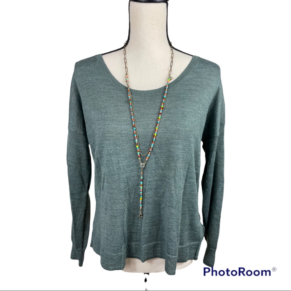 NWOT Madewell Southstar Wool Blend Pullover Large - Picture 4 of 12